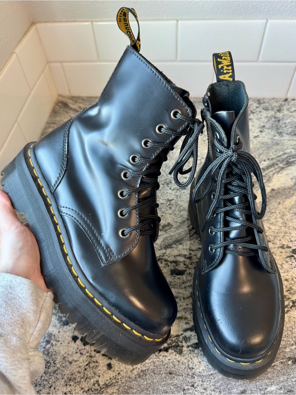 Dr. Martens Jadon Smooth Leather. Size 7. EUC.